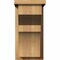 Ekena Millwork Monterey Rough Sawn Corbel w/Backplate, Western Red Cedar, 8"W x 12"D x 16"H COR08X12X16MON01RWR - alternate 2
